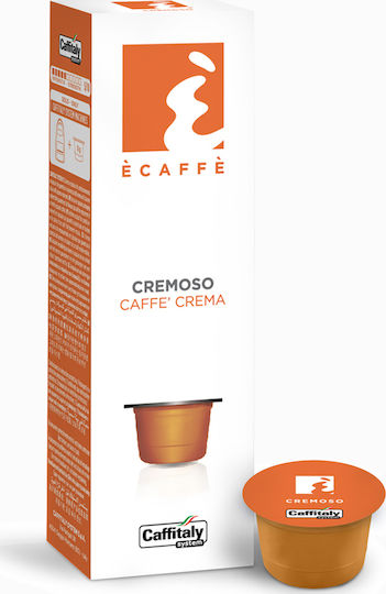 Caffitaly Cremoso Espresso Capsule Compatible with Caffitaly Machines 10pcs