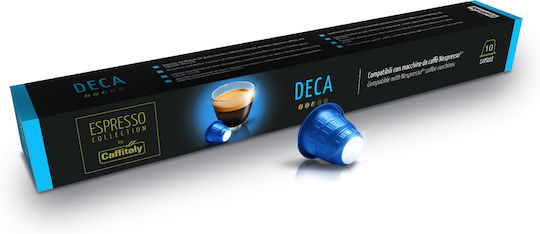 Caffitaly Κάψουλες Espresso Decaffeine Συμβατές με Μηχανή Caffitaly 10caps