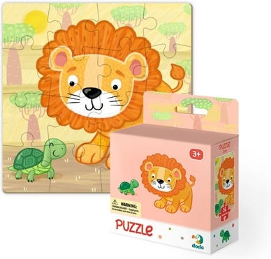 Παιδικό Puzzle Λιοντάρι για 3+ Ετών 16pcs Dodo