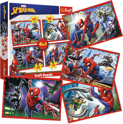 Kinderpuzzle The Heroic Spider-Man für 4++ Jahre 207pcs Trefl