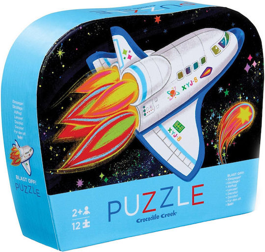 Kids Puzzle Rocket for 2+ years+ Years 12pcs Crocodile Creek