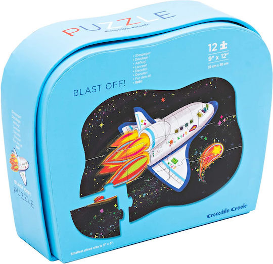 Kids Puzzle Rocket for 2+ years+ Years 12pcs Crocodile Creek