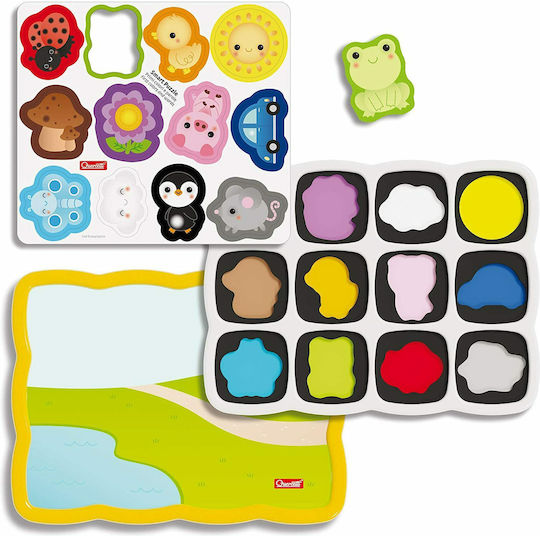 Kinder Steckpuzzle Smart Magnetico 12pcs Quercetti