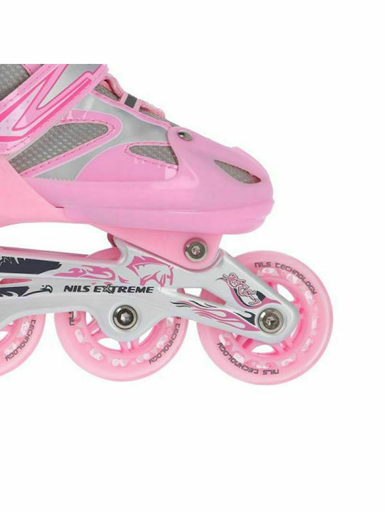 Nils NH18366 Kids Adjustable Inline Rollers Pink