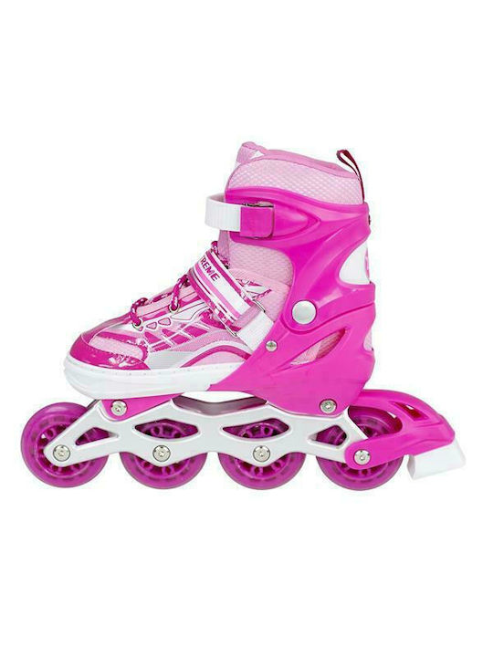 Nils NJ1828 Kids Adjustable Inline Rollers Pink