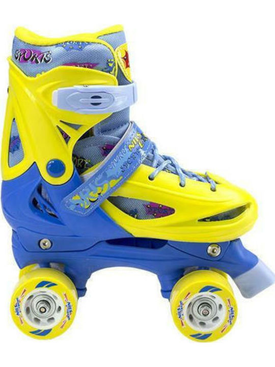 Nils NH1105 Inline Αυξομειούμενα Rollers Πολύχρωμα Παιδικά