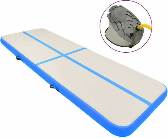 vidaXL Fitnessmatte für Kunstturnen Blau (300x100x15cm)