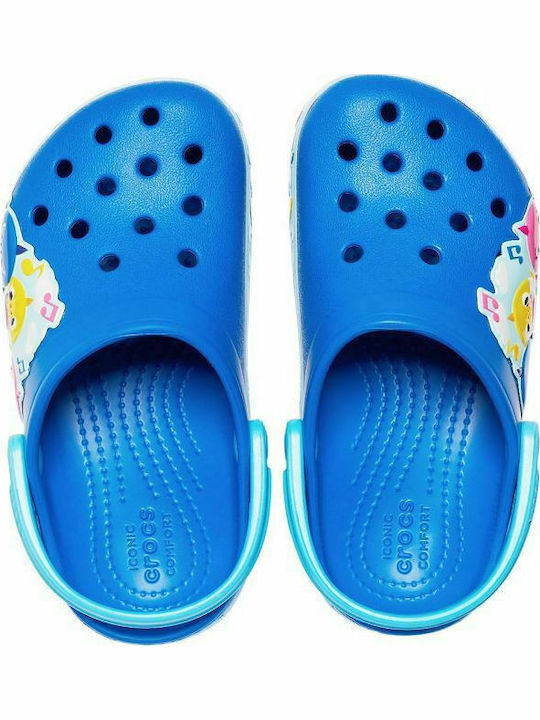 Funlab Kinder Anatomische Badeschuhe Blau