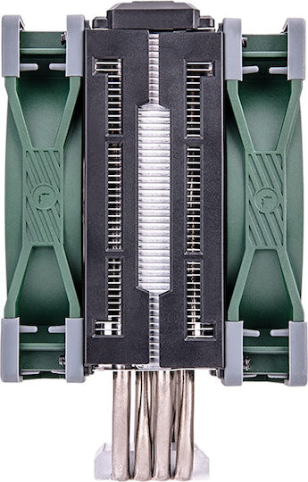 Thermaltake Toughair 510 Dual Fan CPU Cooling for AM4/1200/115x/1700 Socket Racing Green