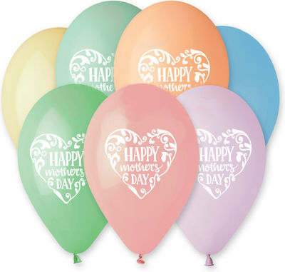 Balloon Latex Birthday-Celebration Multicolour 30cm (Μiscellaneous colours)