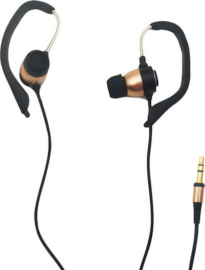 Okion In-ear headphones In Ear AES74 Ear Hook Type Gold