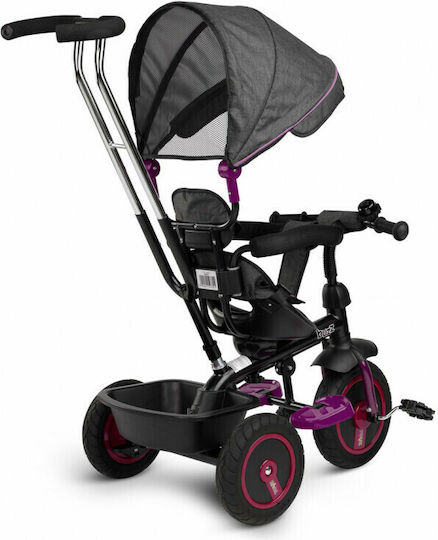 Toyz Buzz Превозно Средство с Ръкохватка за Родител за 18 Месеца Черно