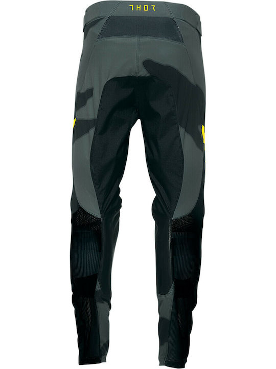 Thor Pulse Racer Pro Cast Vară Bărbați Pantaloni Motocross Green/Black