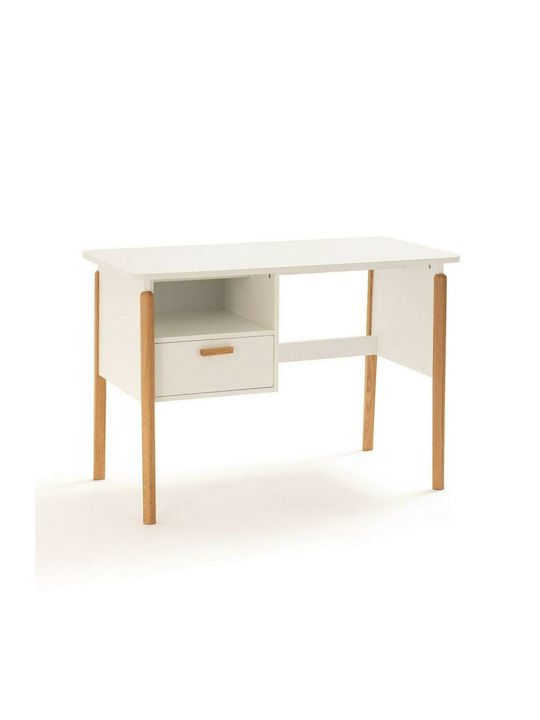 Παιδικό Γραφείο Λευκό 55x110x75cm