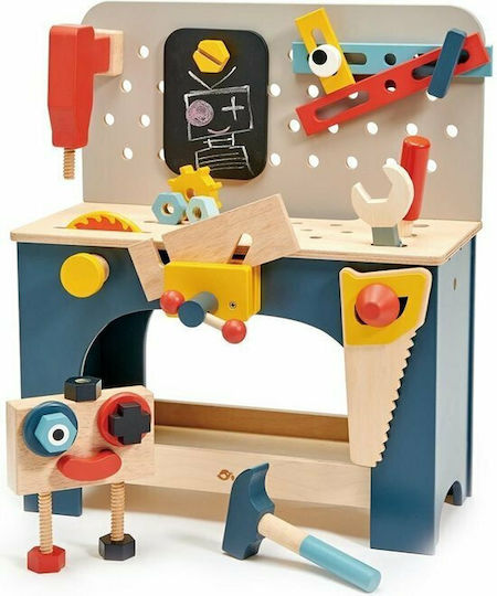 Tender Leaf Toys Детска Работна Пейка от Дърво за 3+ Години