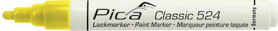 Pica Classic 524 Permanent Marker 4mm Gelb