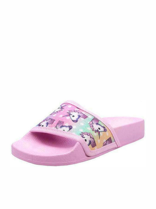 Kids' Slides Pink Maelle