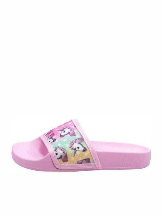 Kids' Slides Pink Maelle