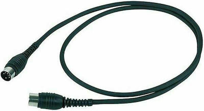 Proel BULK410LU3 Kabel Midi-Männchen - Midi-Männchen 3m Schwarz (BULK410LU3)