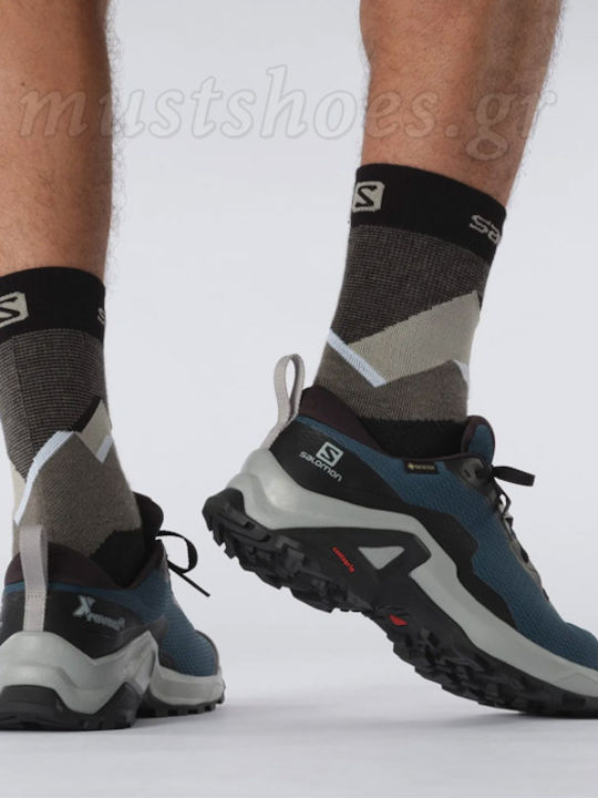 Salomon X Reveal 2 GTX Men's Hiking Shoes Gore-Tex Blue