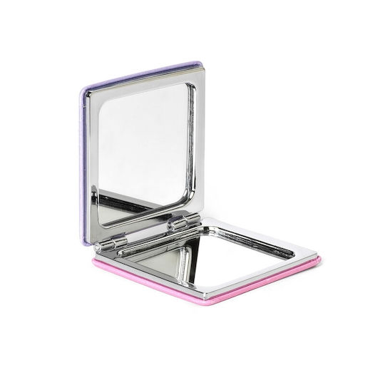 Legami Milano Double Sided Compact Makeup Mirror I Believe in Magic 6x6cm Purple