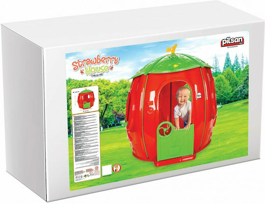 Pilsan Детска градина за игра в градината Strawberry Червено 141x141x142см.