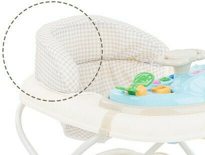 Kikka Boo Misty Baby Walker with Music Green