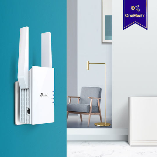 TP-LINK RE605X v2 Mesh WiFi Extender Dual Band (2.4 & 5GHz) 1750Mbps