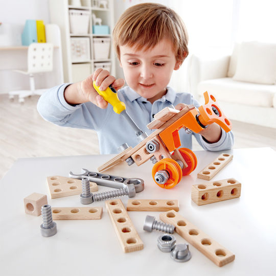 Hape Experiment Starter Kit Made of Wood for 3+ Years 42pcs