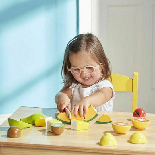 Melissa & Doug Κόβωντας Φρούτα από Ξύλο για 3+ Ετών 17τμχ