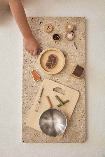 Kids Concept Wooden Food Basket for 3+ Years