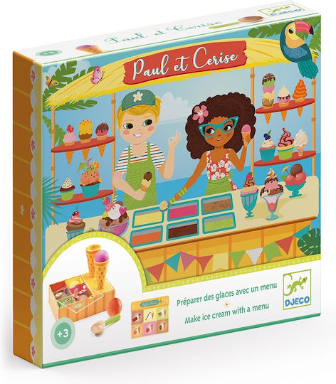 Djeco Paul & Cerise Make Wooden Ice Creams For 4+ Years Old