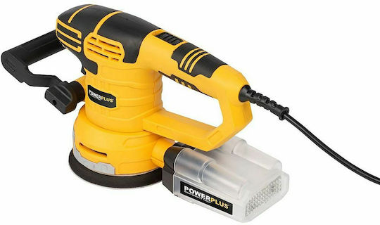 Powerplus POWX0471 Electric Eccentric Sander 125mm Electric 450W with Speed Control and with Suction System POWX0471