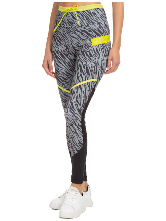 Women's Long Training Legging High Waisted Gray