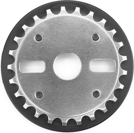 Cinema Beta Guard Sprocket Fahrradkette 25T Schwarz-Silber