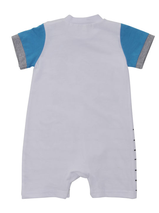 Babylonfashion Бяло Бебешко Бодито