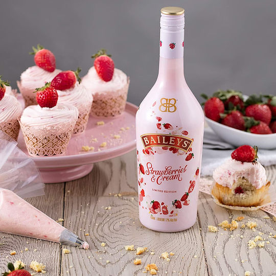 Λικέρ Strawberry & Cream 17% 700ml