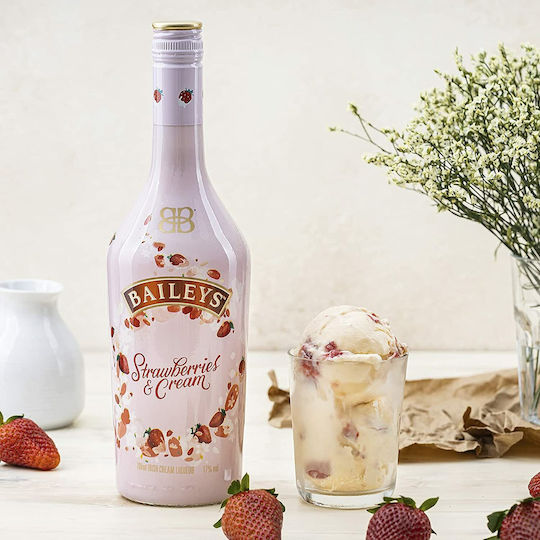 Λικέρ Strawberry & Cream 17% 700ml