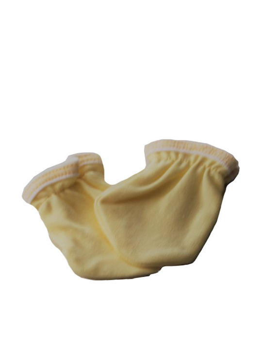 Figlio Bino Mănuși MIttens Pentru Nou-Născut Galbene