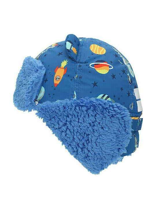 Trapper Ski Dino Căciulă Copil Textil Albastru