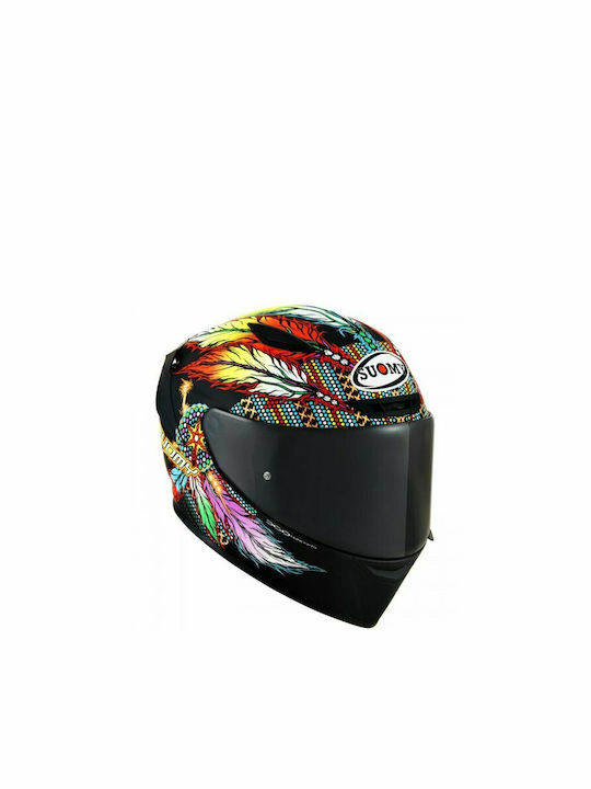 Suomy Track-1 Chieftain Multi Matt Black Κράνος Μηχανής Full Face ECE 22.06 1350gr