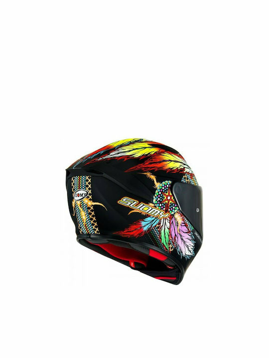 Suomy Track-1 Chieftain Multi Matt Black Κράνος Μηχανής Full Face ECE 22.06 1350gr