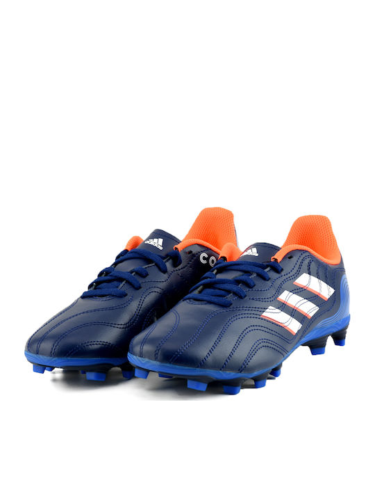 Copa Sense.4 Kids Molded Soccer Shoes Blue