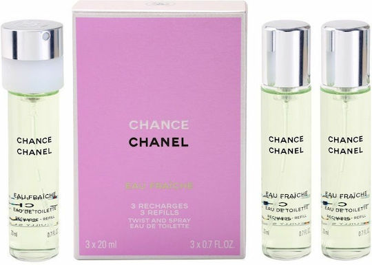 Chanel Chance Refills 3x20 Damen Set mit Eau de Parfum 3Stück