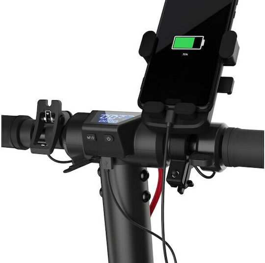 Sharp Electric Scooter Ks2 Electric Scooter with 25km/h Max Speed and 40km Autonomy in Black Color