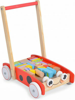 Moni Baby Walker for 12++ Months Red