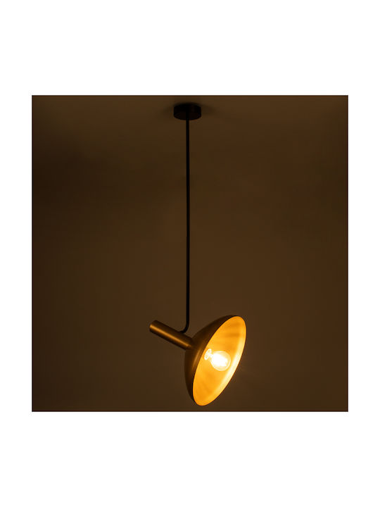 GloboStar Katie Pendant Light Gold Bell with Socket E27 35x35x120cm