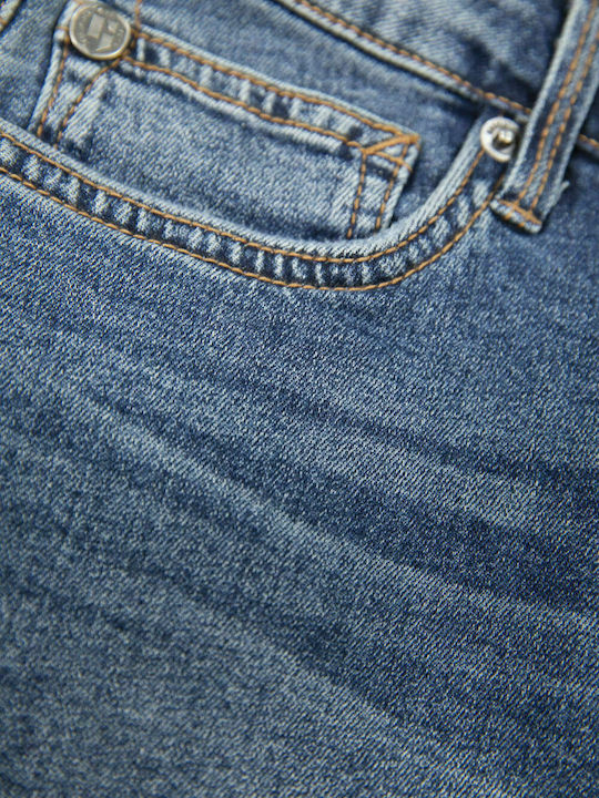 Σορτσάκι γυναικείο τζην με φερμουάρ Garcia Jeans (272-6101-DARK-USED-BLUE)