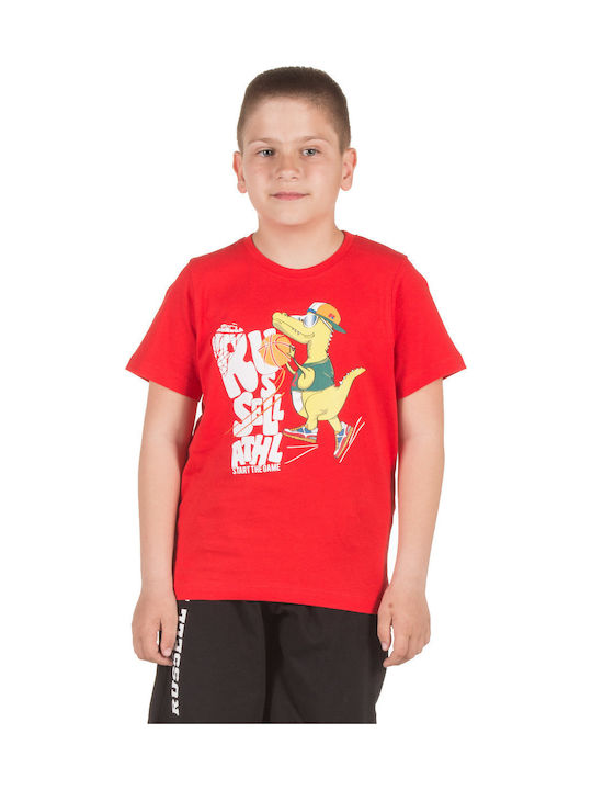 Russell Athletic Kids T-shirt Red