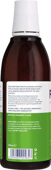 PlacAway Daily Mild with Mild Mint Flavour Mouthwash Daily Protection